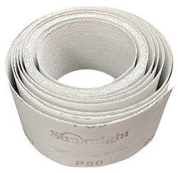 70 mm x 5 metre x 80 grit Sunmight B322T Adhesive Backed Roll